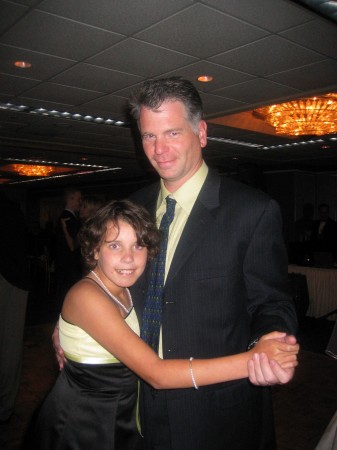 Kelsey our oldest, Dancing with her Daddy