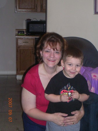 Mom and Wyatt