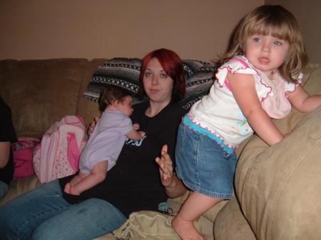 My Daugther Rebecca w/Layla and Alexis