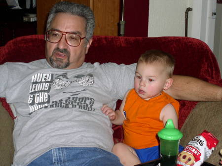 Me and my grandson jaden