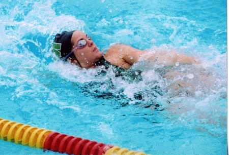 Jenny in a swim meet at Arcadia 5-2006