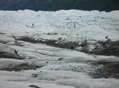 Kyle on the glacier