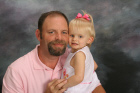 My granddaughter Makayla and her Papa, my husband, Chris