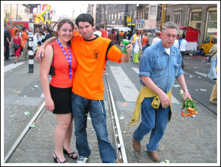 queen's day in amsterdam 2004