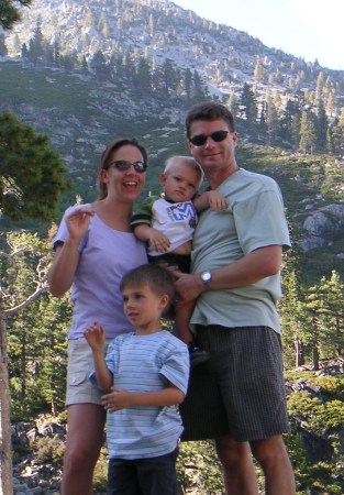 My Family in Lake Tahoe, June 2006