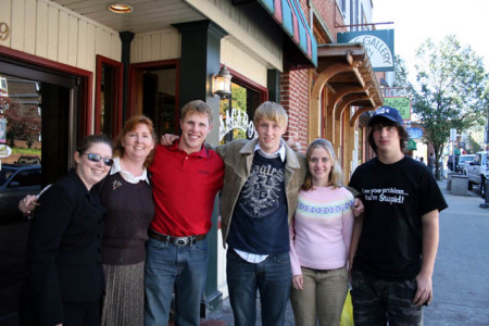 Me, My Family, and Friends in Boone, NC