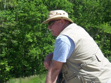 No, that's not Indiana Jones...it's my hubby!