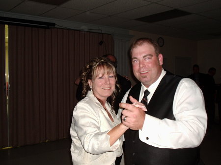 DANCING WITH MY SON KENT ON HIS WEDDING DAY SEPT 16 2006