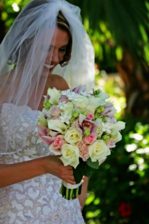 I loved my wedding dress and flowers!