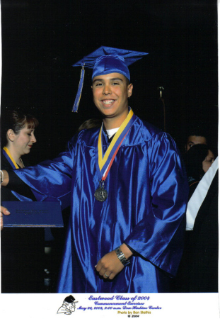 Nathan at Graduation