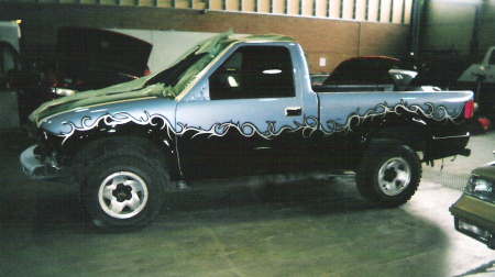 Tina's truck