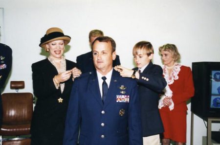 Pinning on Colonel 1997