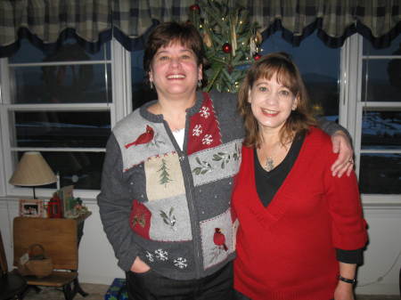 My sister, Meg Thorsen, and me.