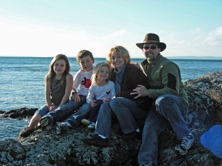 Family On San Juan Island