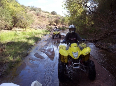 Aaron and I at Bloody Basin, Arizona