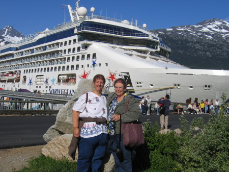 Alaska, Cruise-June '06   Heat wave!  86 degrees & loving it!