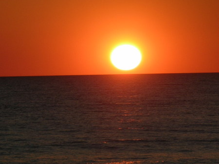 Sunset on Naples Beach