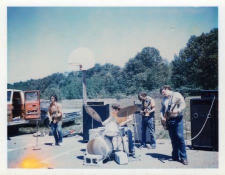 Kenny, Joey, Ollie & me at Matamoras airport