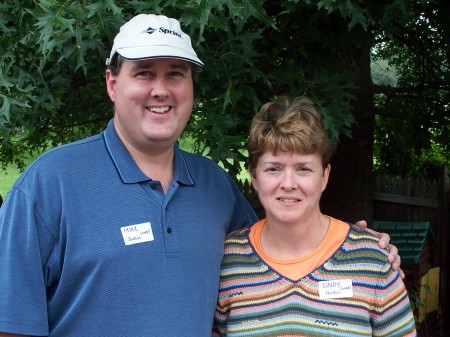 Mike and Cindy at the Club