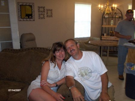 Me and by husband Charles - 2007