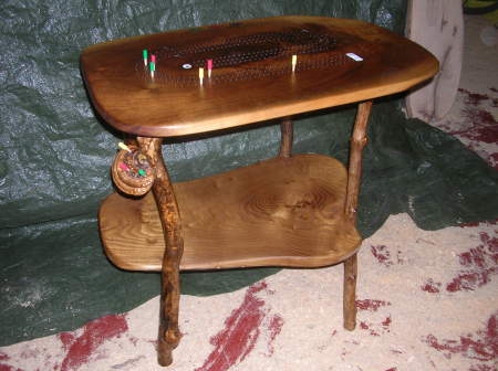 custom cribbage table