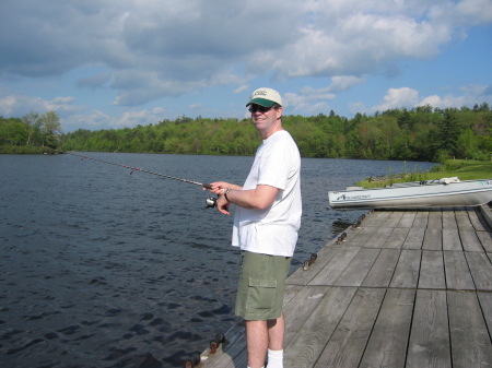 Fishing in the Poconos