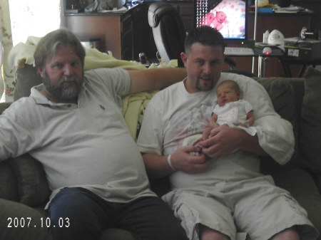 Grandpa, Chris and Chloe