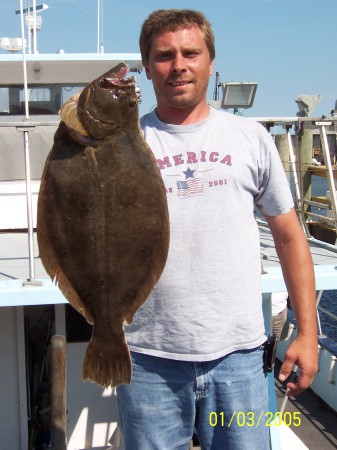 Jack Almond with his fish lol too many fish!