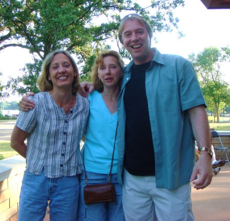 Karen, Julie & Rick 25 year class reunion