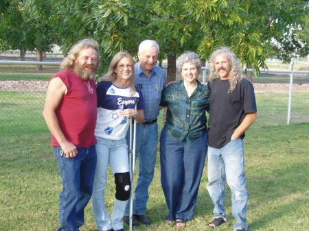 Brother Dean,Myself,My dad,My mom,& Brother Rock