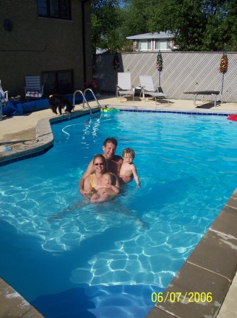 The Fam Poolside