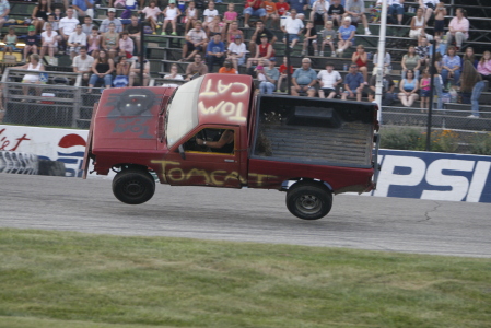 Jumping a truck