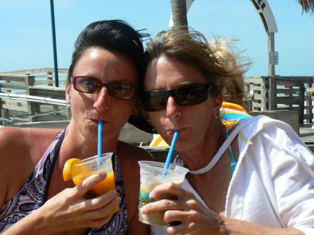 Kim Corby and I in Florida 2008
