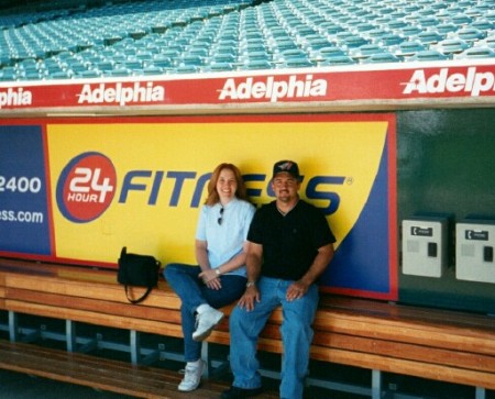 Visitor dugout-Spring 2001