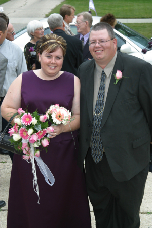 Larry and I at Janelles wedding