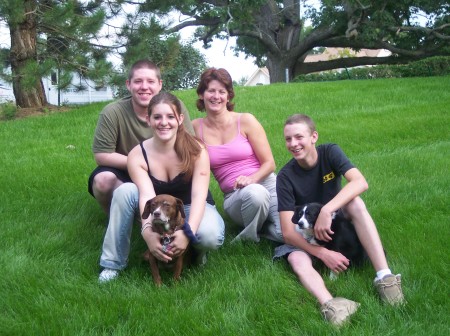 Eric Barr, Megan Barr, Gail Kovaleski, Alex Kovaleski family