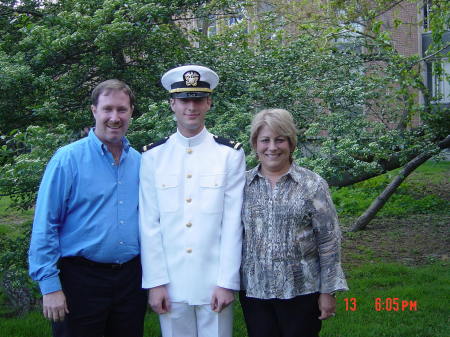 Tom, Jim (son) and Cheri (my wife)