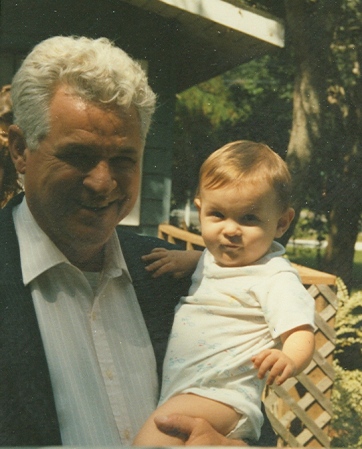 My dad and Nicholas 1993