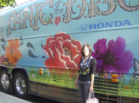 Me with Panic's bus!!!!!!!!!!!