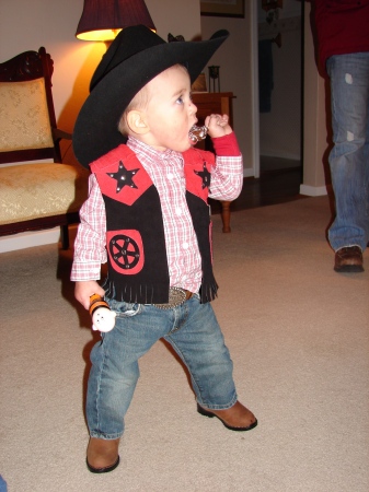 Aunt Sarahs Lil' Cowboy...Kaiden Thomas