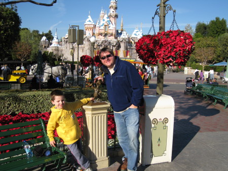 Jim and Joel at Disneyland