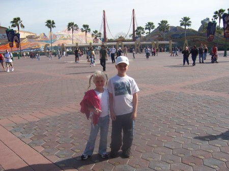 Corey and Megan at Disneyland 5/06.