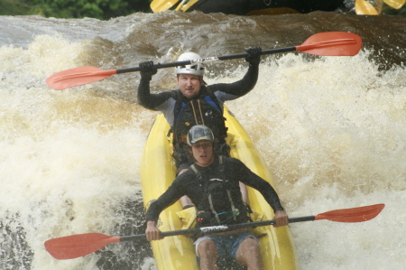 White water rafting