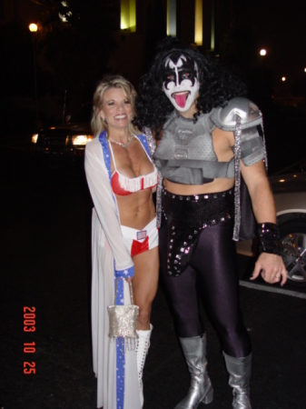 Boxer and Gene Simmons