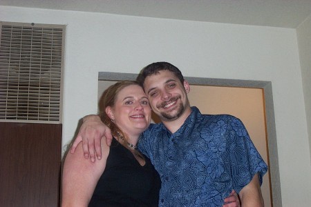 My son Joseph and his wife Christy.