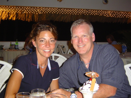 Tom and Jen in Aruba