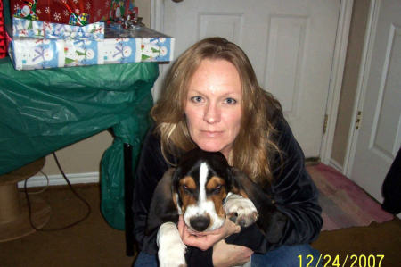 me and my bassett hound duddley