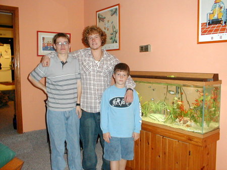 My sons Chris, Scott and Ryan