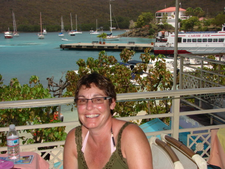 Relaxing in St-Johns, U.S.Virgin Islands