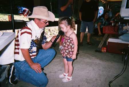 Danny my boyfriend & Lani my granddaughter